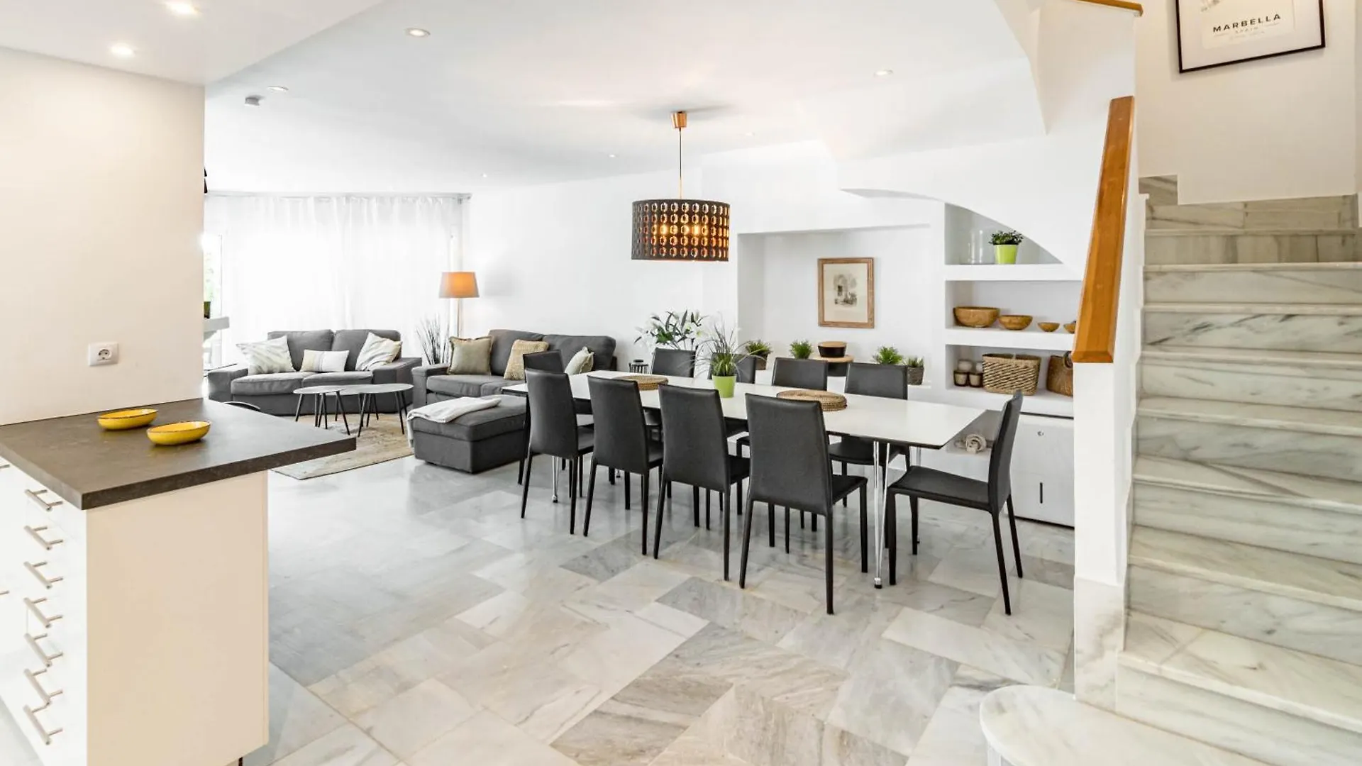 3 Townhouse With Private Garden In Marbella Villa